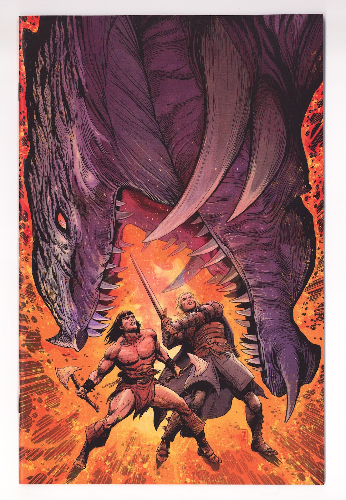 Conan and Dragonero 4 Zircher Virgin Variant (2026)