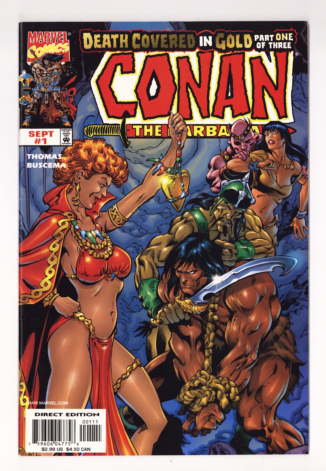 Conan: Death Covered in Gold   1  High Grade   (1999)     