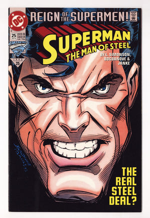 Superman: The Man of Steel   25  High Grade   (1993)   Direct