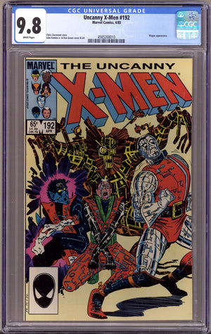 The Uncanny X-Men Vol 1 192 CGC 9.8 (NM/M)   (1985)