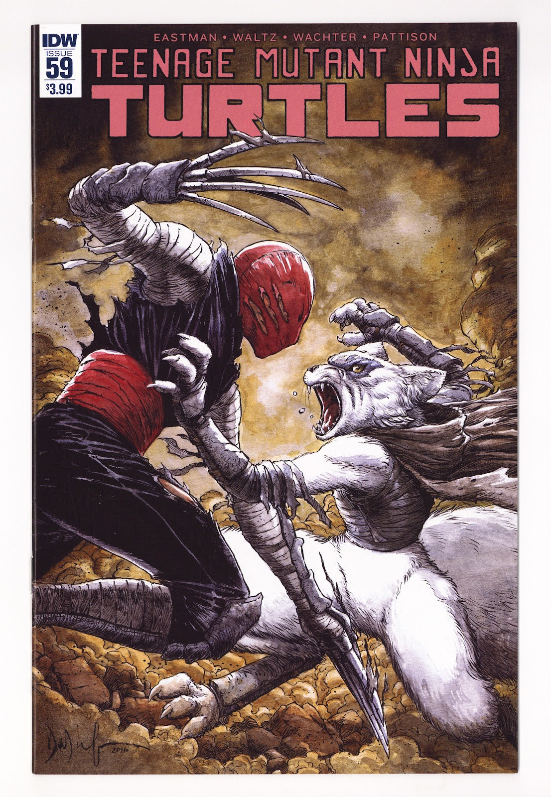 Teenage Mutant Ninja Turtles Vol 5 59 High Grade (2016) 