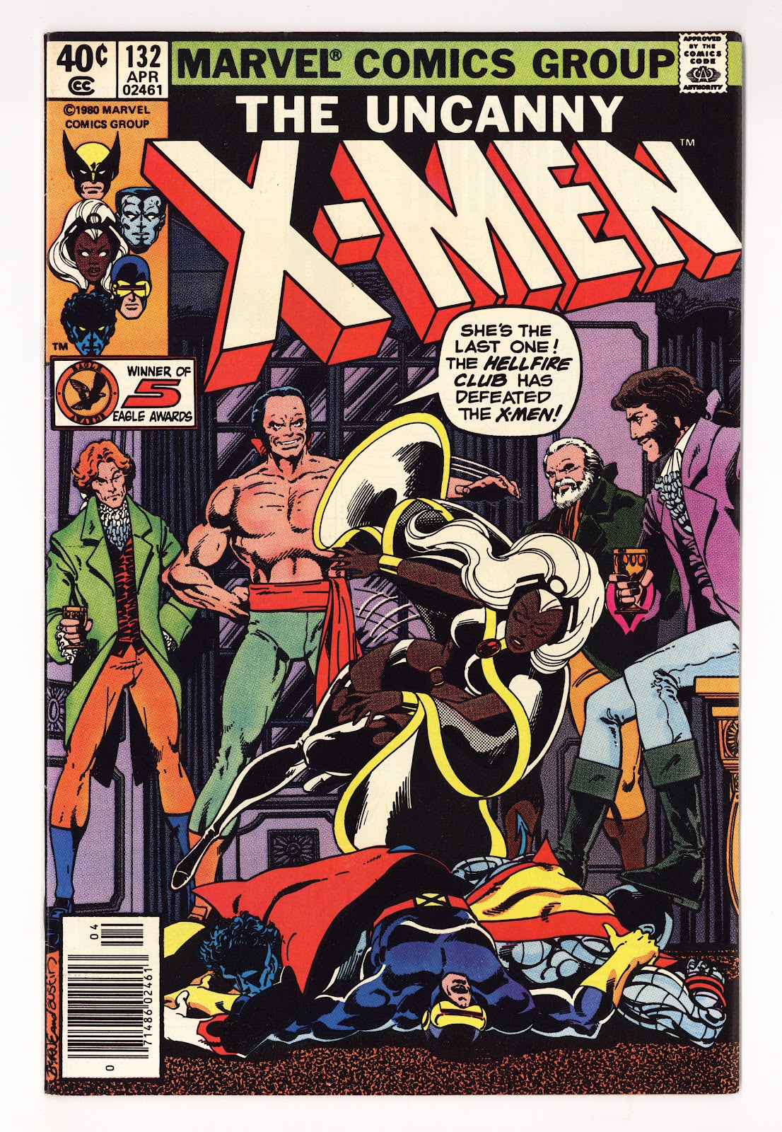 The X-Men Vol 1 132  VF+ (8.5)   (1980)   Newsstand  