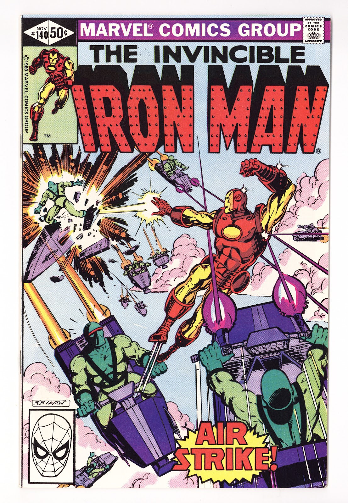 Iron Man Vol 1 140 High Grade (1980) 