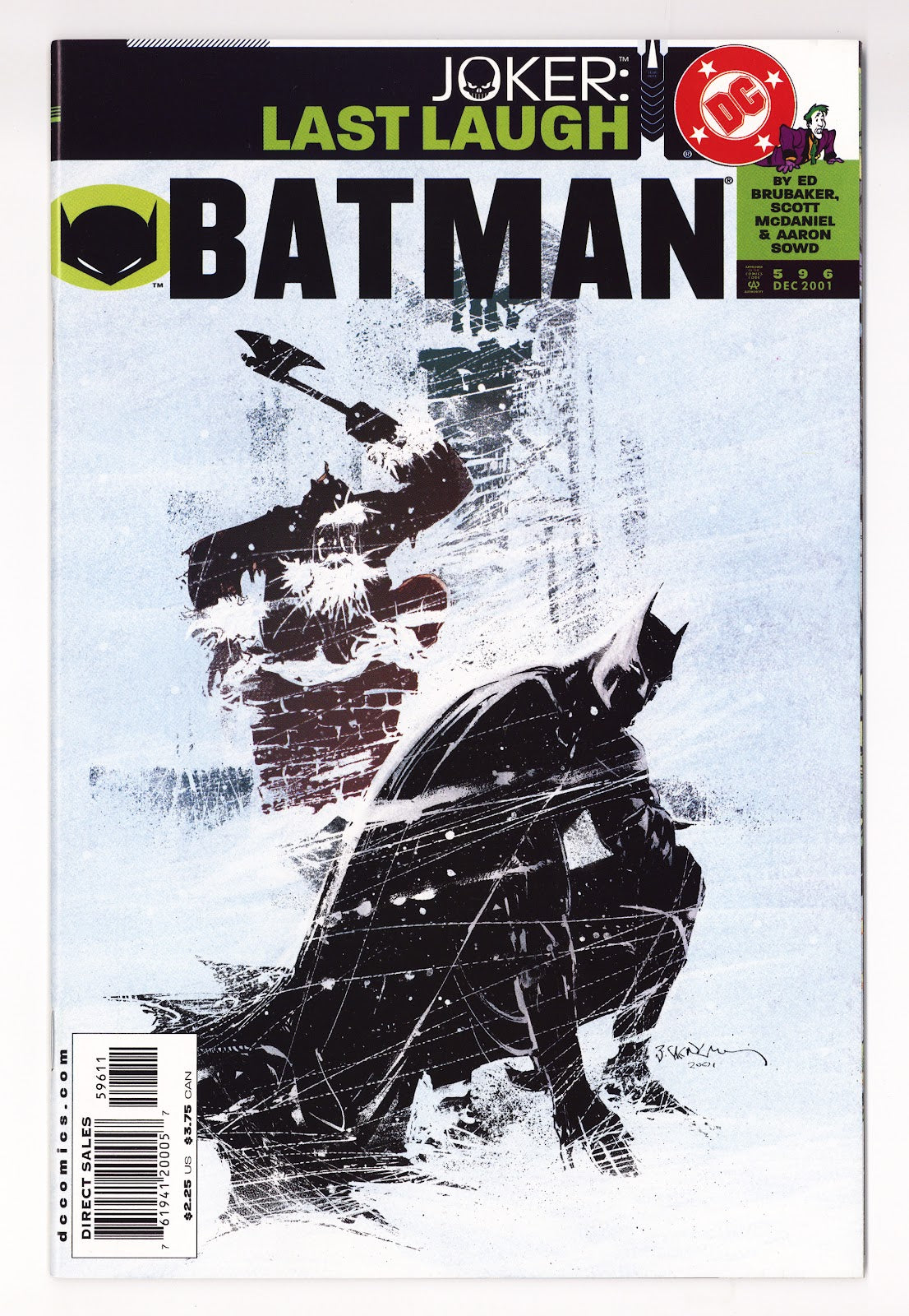 Batman Vol 1 596 High Grade (2001) Direct Sales 