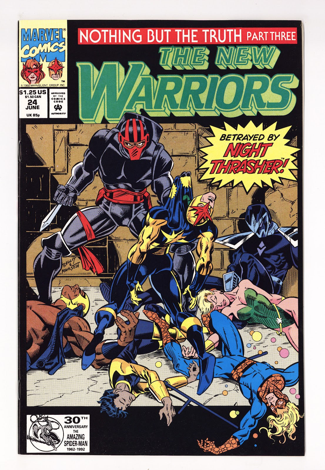 The New Warriors Vol 1 24 High Grade (1992) 