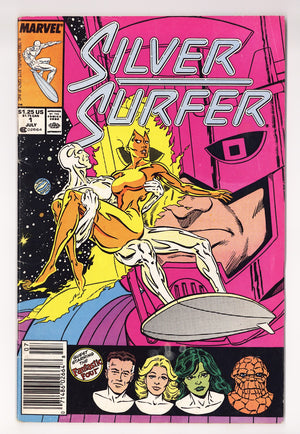 Silver Surfer Vol 3 1  Low Grade   (1987)   Newsstand