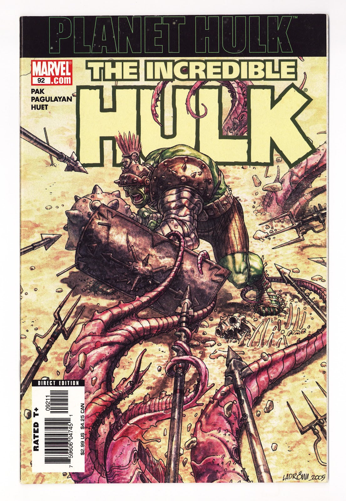 Incredible Hulk   92  FN (6.0)   (2006)     