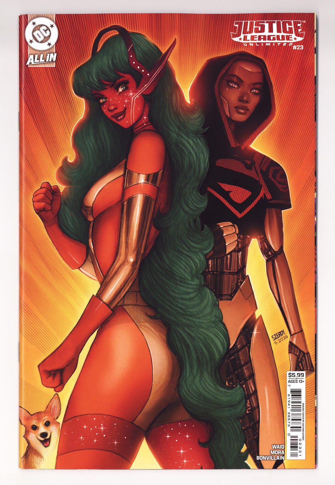 Justice League Unlimited  23 Szerdy  Variant   (2026)