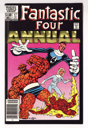 Fantastic Four Annual Vol 1 17 High Grade (1983) Newsstand