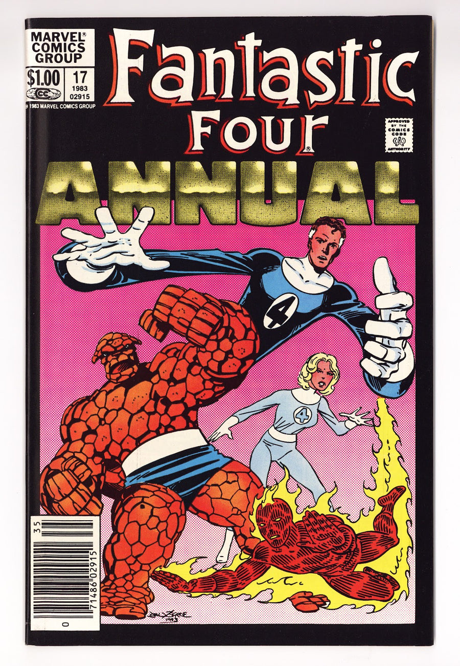 Fantastic Four Annual Vol 1 17 High Grade (1983) Newsstand 