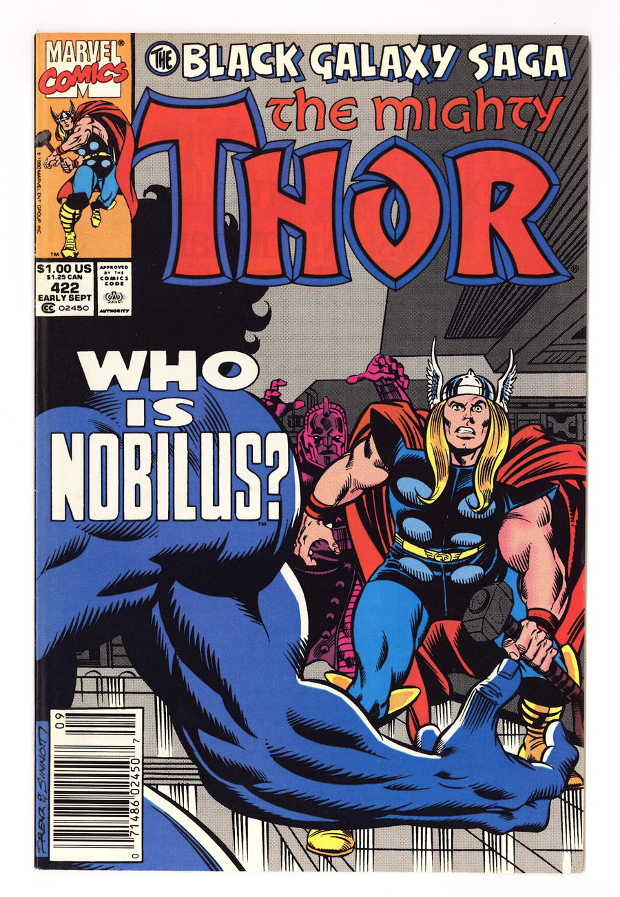 Thor Vol 1 422  High Grade   (1990)   Newsstand