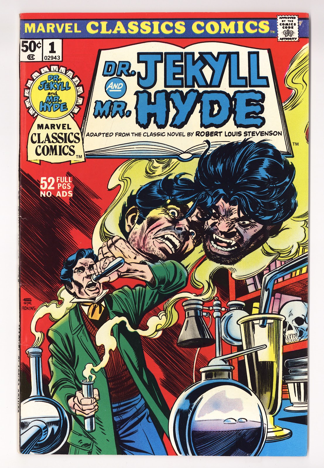 Marvel Classics Comics 1 Mid Grade (1976) 