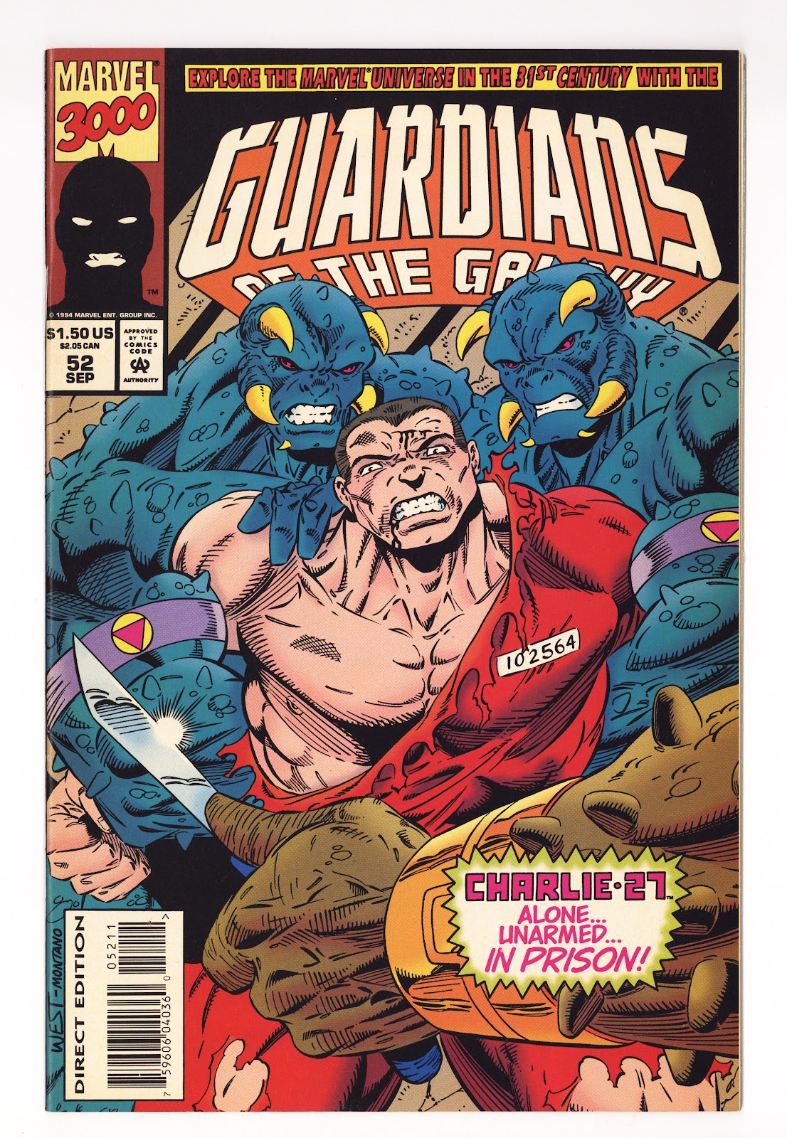 Guardians of the Galaxy Vol 1 52  High Grade   (1994)     