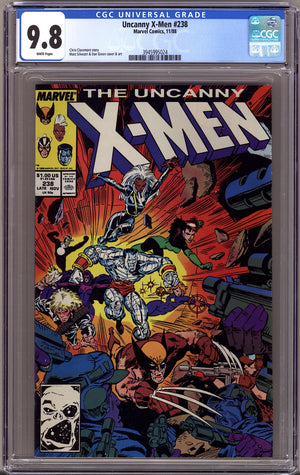 The Uncanny X-Men Vol 1 238 CGC 9.8 (NM/M)   (1988)