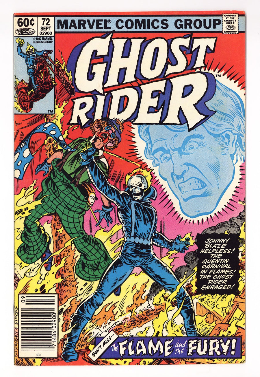 Ghost Rider Vol 1 72  Mid Grade   (1982)   Newsstand  