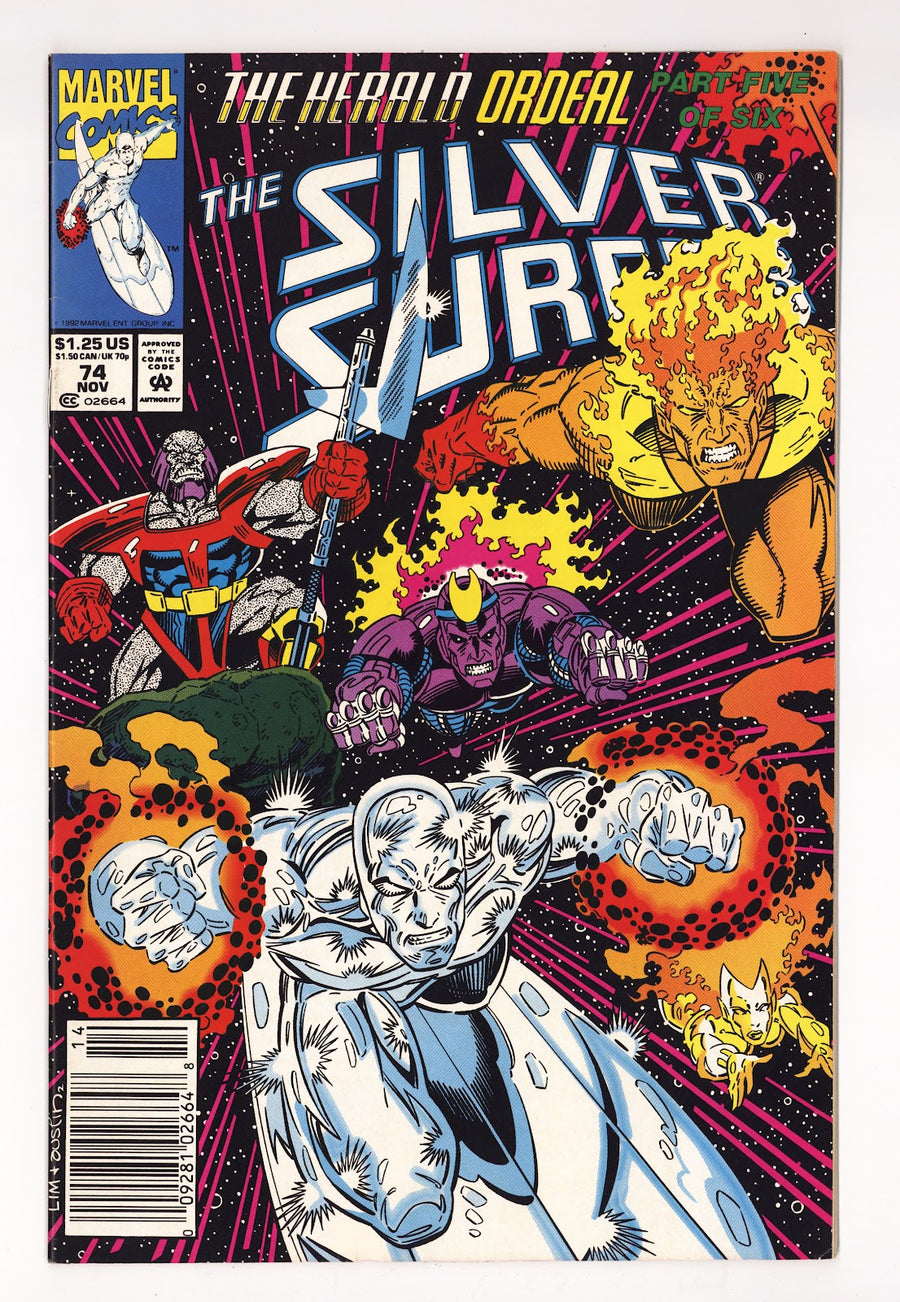 Silver Surfer Vol 3 74  Mid Grade   (1992)   Newsstand