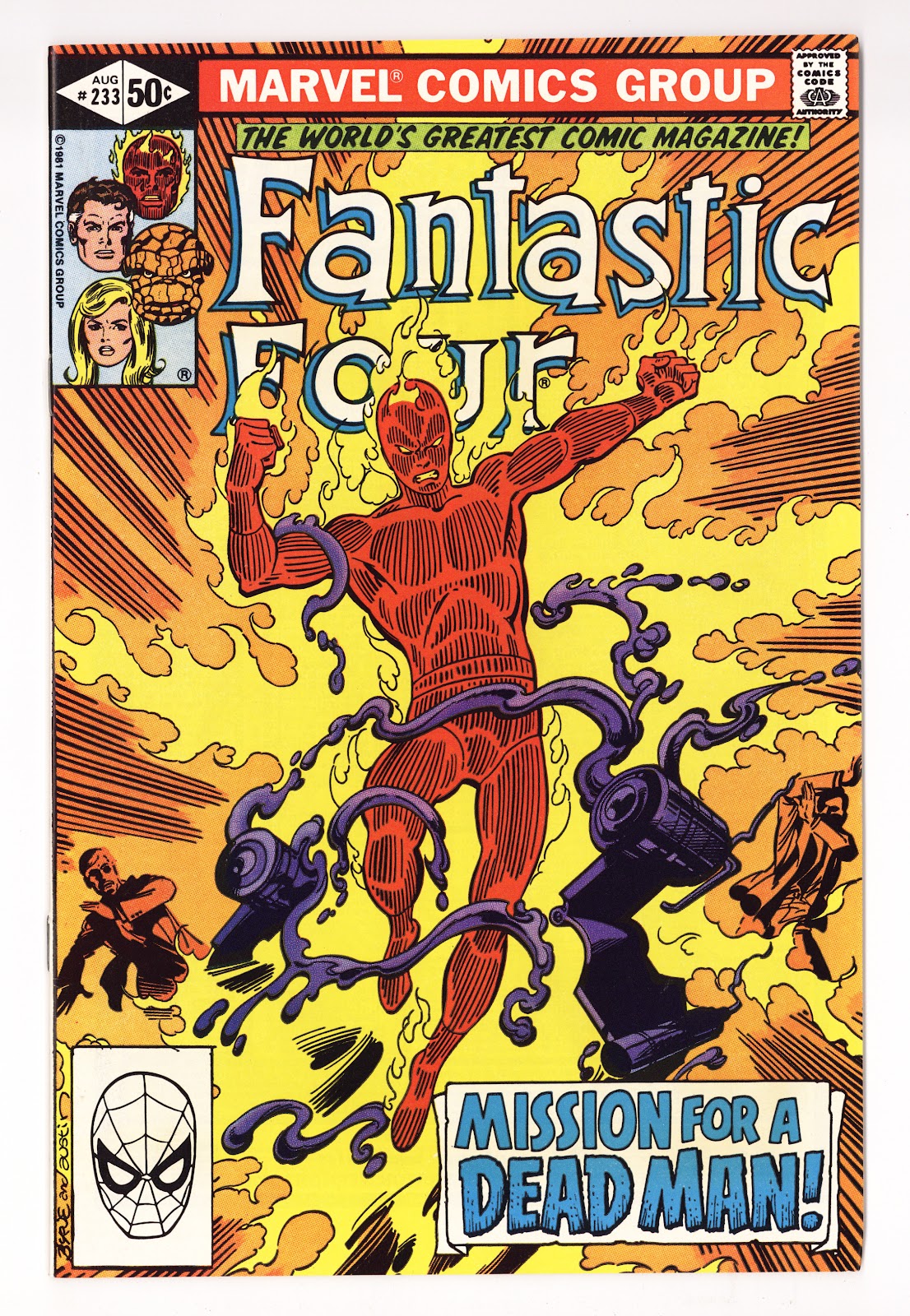 Fantastic Four Vol 1 233 Mid Grade (1981) 