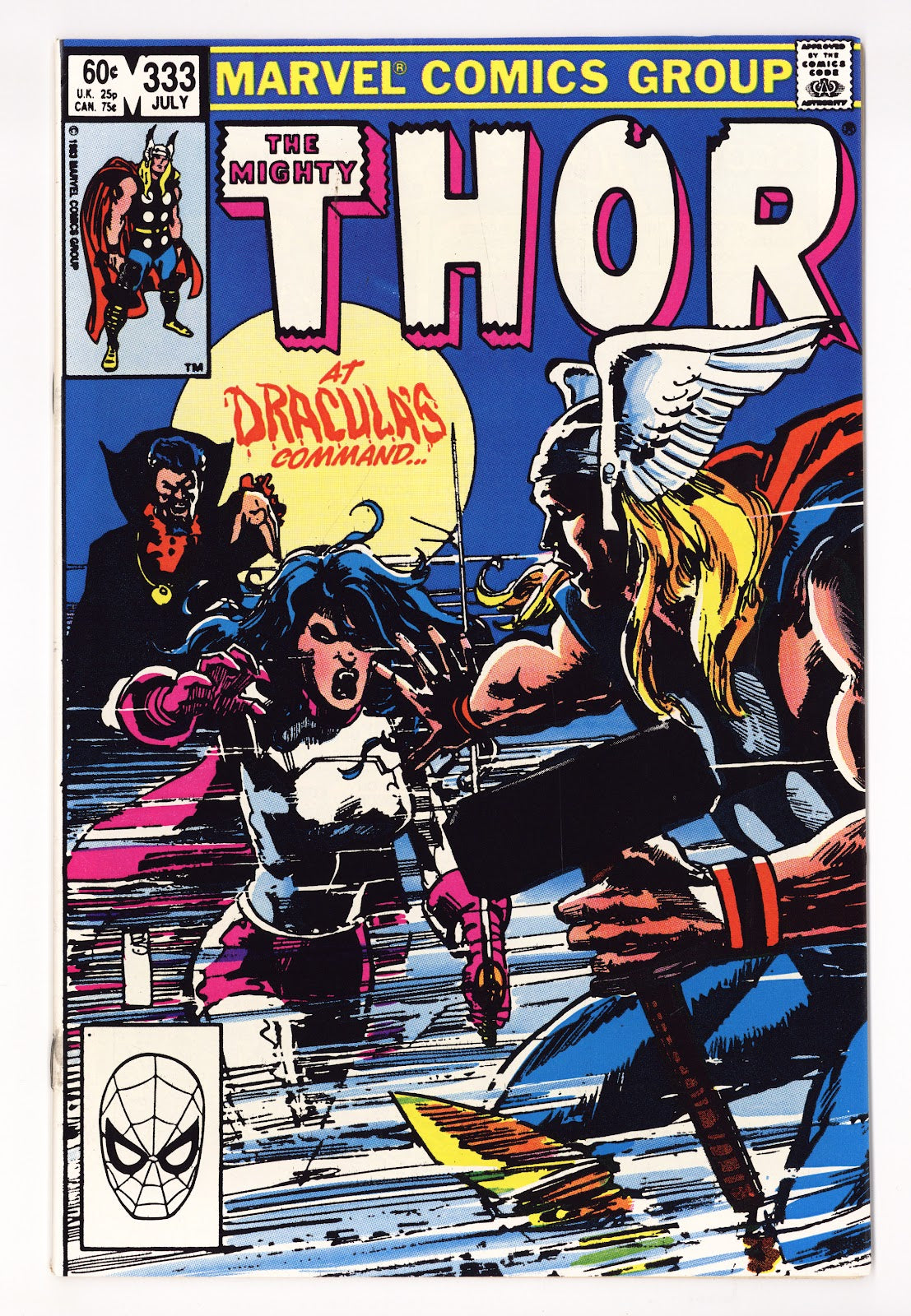Thor Vol 1 333 High Grade (1983) Direct 