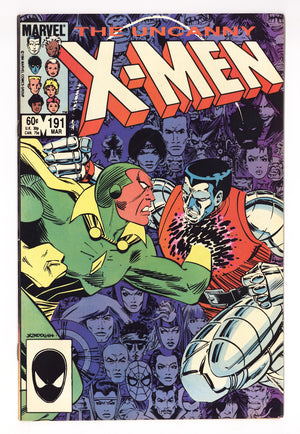 The Uncanny X-Men Vol 1 191  Mid Grade   (1985)
