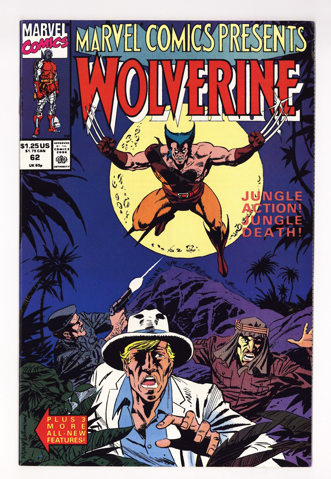 Marvel Comics Presents Vol 1 62 High Grade (1990) 