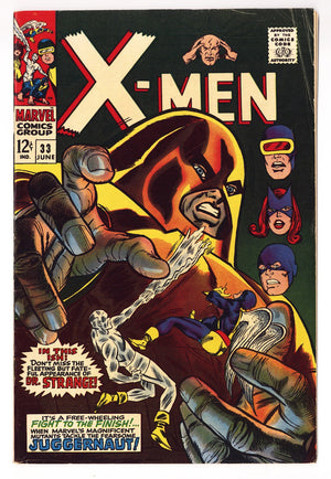 The X-Men Vol 1 33 FN (6.0) (1967)