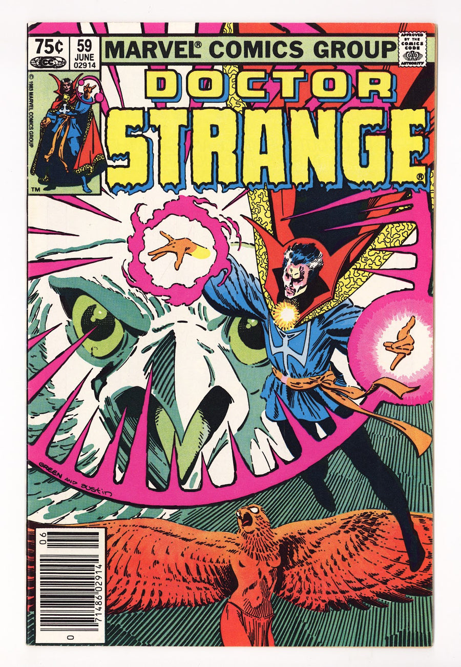 Doctor Strange Vol 2 59 VF (8.0) (1983) Canadian Price Variant 