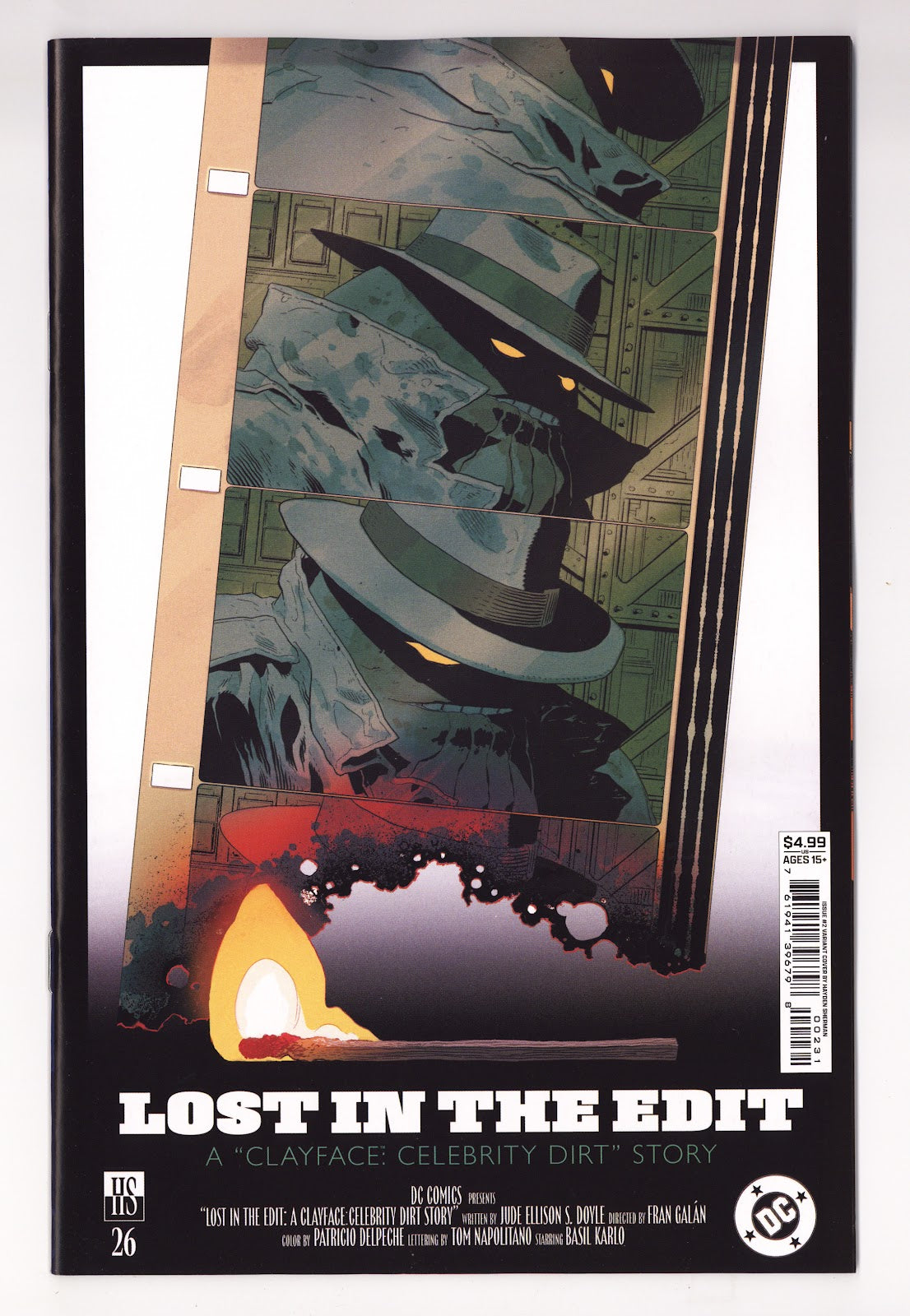 Clayface Celebrity Dirt  2 Sherman  Variant   (2026)