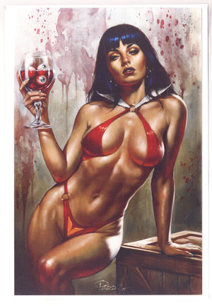 Vampirella Vol 9 2 Parrillo  Virgin Metal Variant NM (9.4) NM (9.4) (2026)