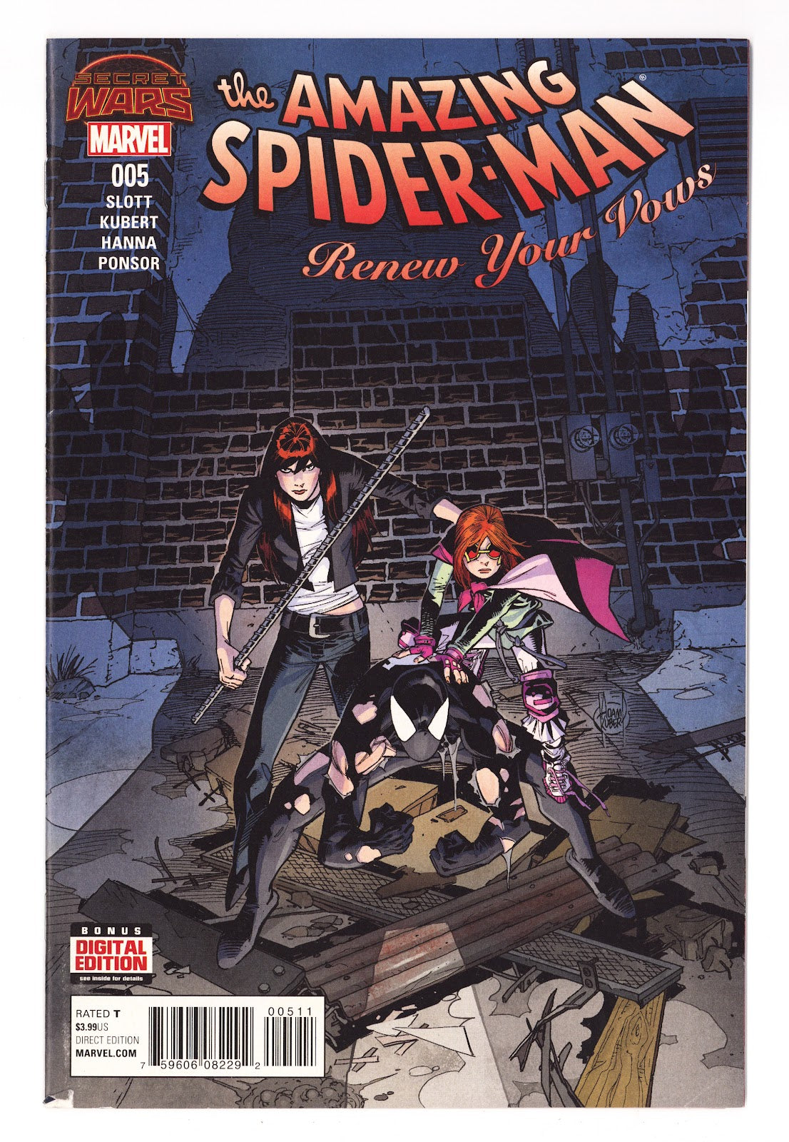 Amazing Spider-Man: Renew Your Vows Vol 1 5 Mid Grade (2015) 