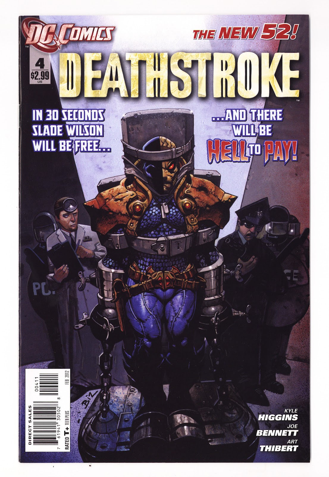 Deathstroke Vol 2 4  High Grade   (2012)