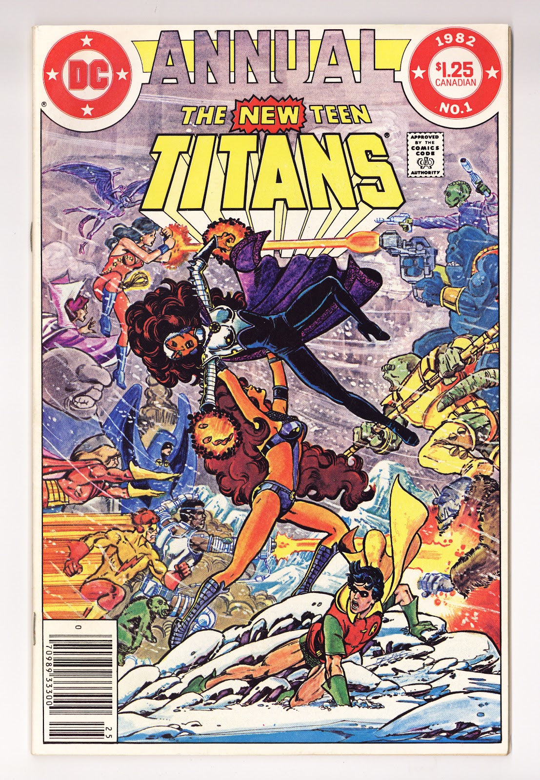The New Teen Titans Annual Vol 1 1  High Grade   (1982)   Canadian  