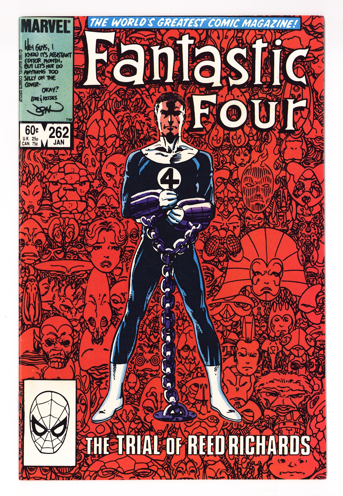 Fantastic Four Vol 1 262 NM- (9.2) (1984) 