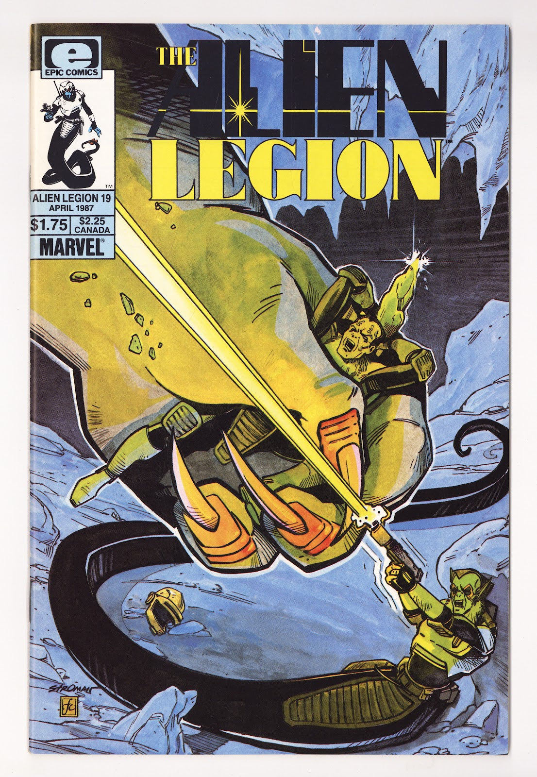 Alien Legion Vol 1 19 High Grade (1987) 