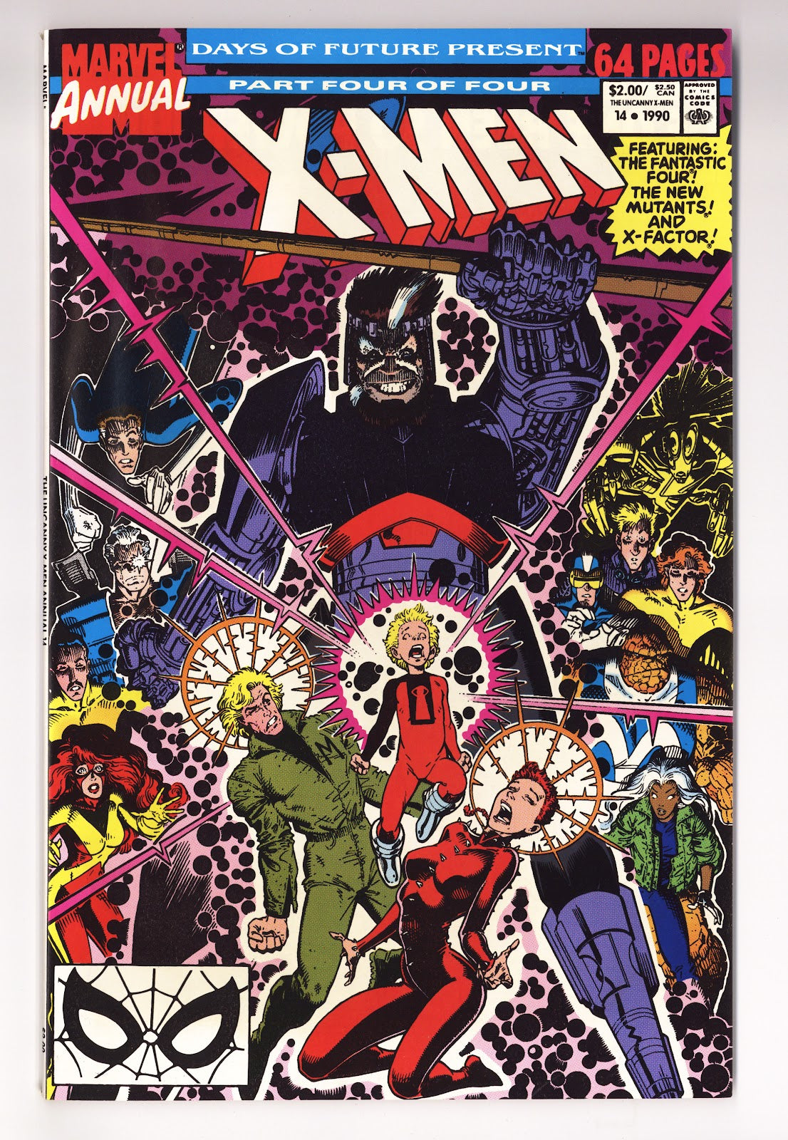 X-Men Annual Vol 1 14  VF- (7.5)   (1990)     