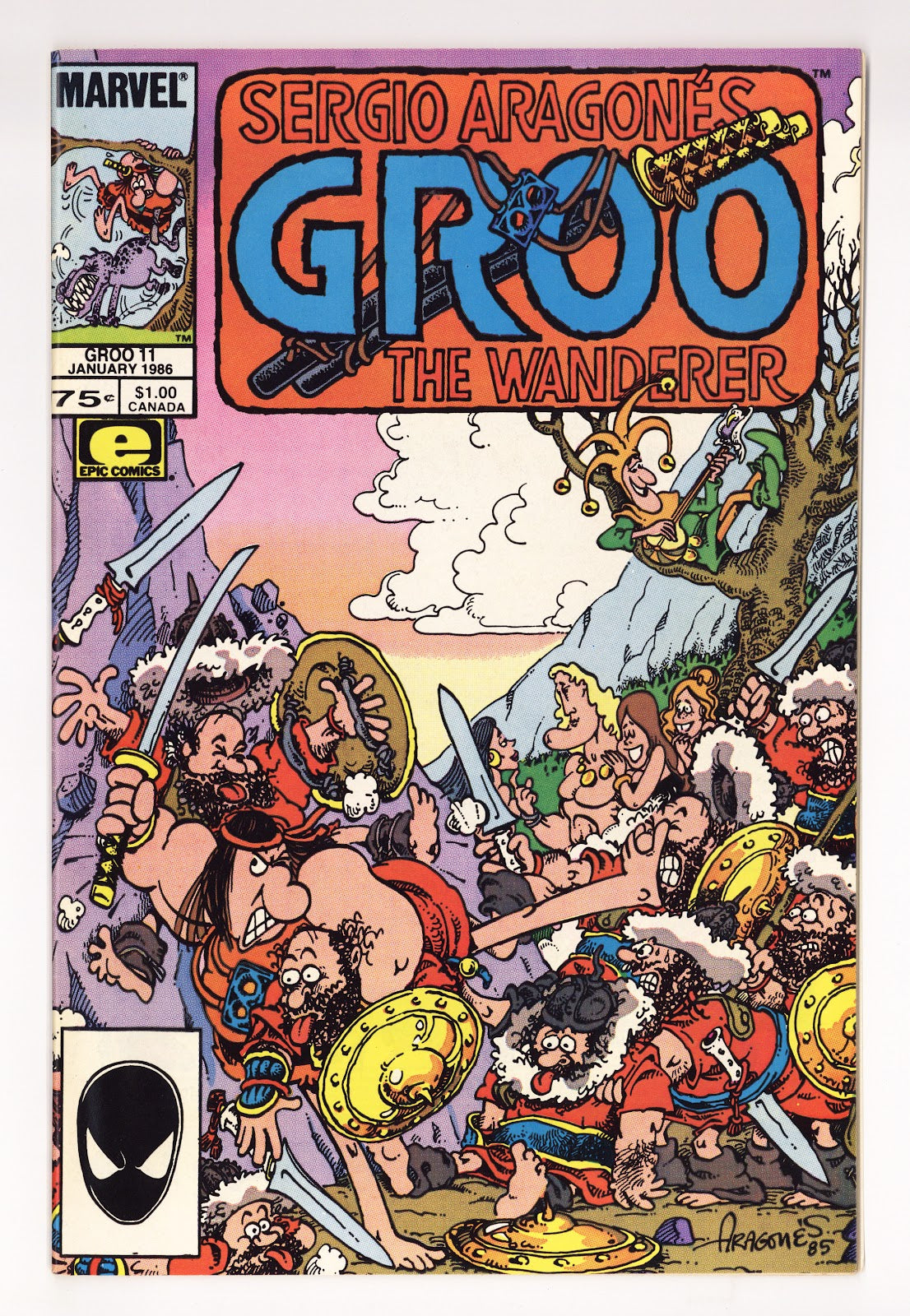 Sergio Aragones Groo the Wanderer Vol 2 11  Mid Grade   (1986)