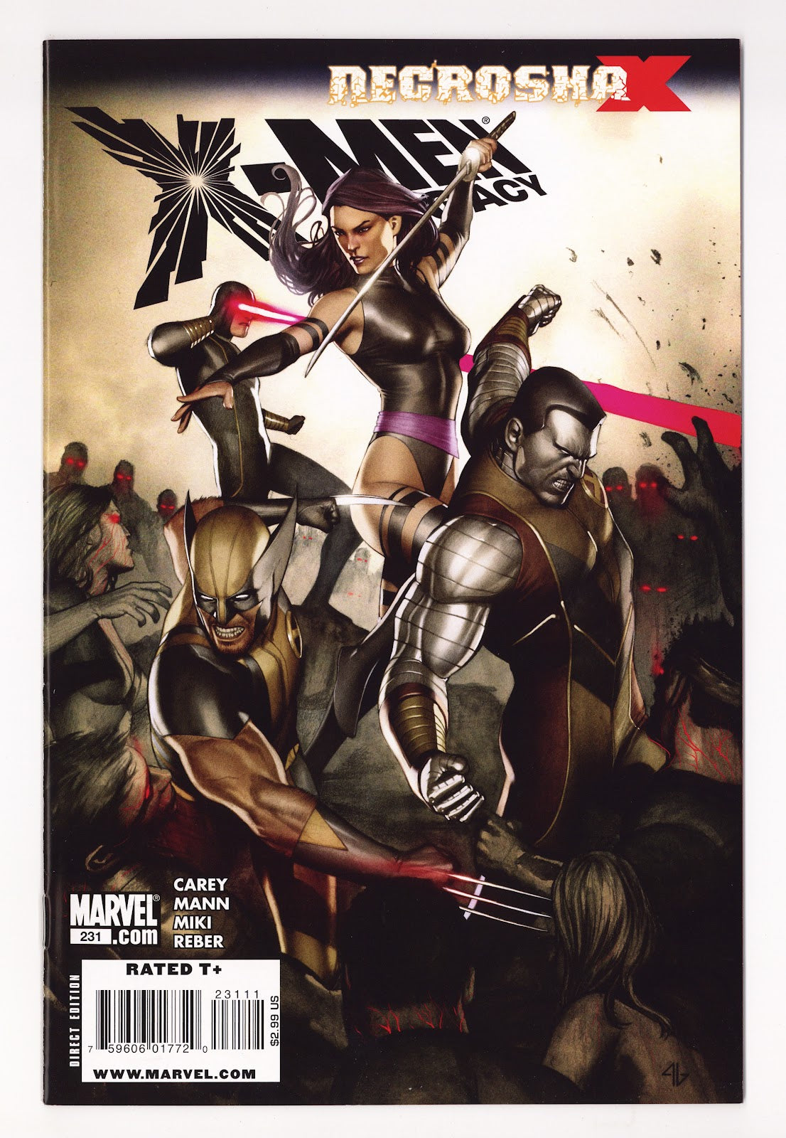 X-Men: Legacy Vol 1 231 High Grade (2010) 