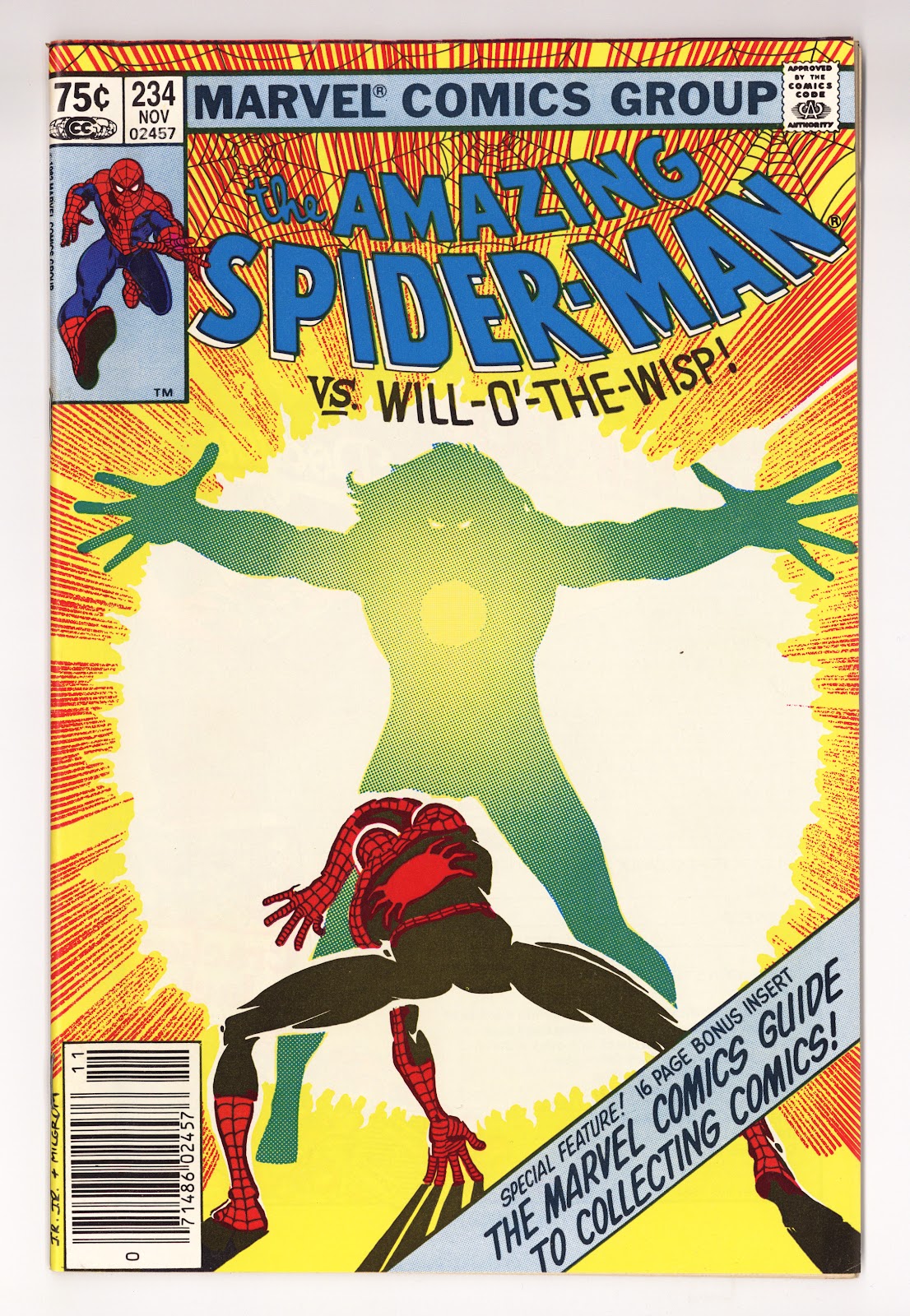 The Amazing Spider-Man Vol 1 234  VF/NM (9.0)   (1982) Canadian   Canadian Price Variant