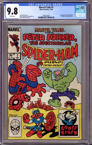 Marvel Tails Starring Peter Porker, the Spectacular Spider-Ham 1 CGC 9.8 (NM/M) (1983)