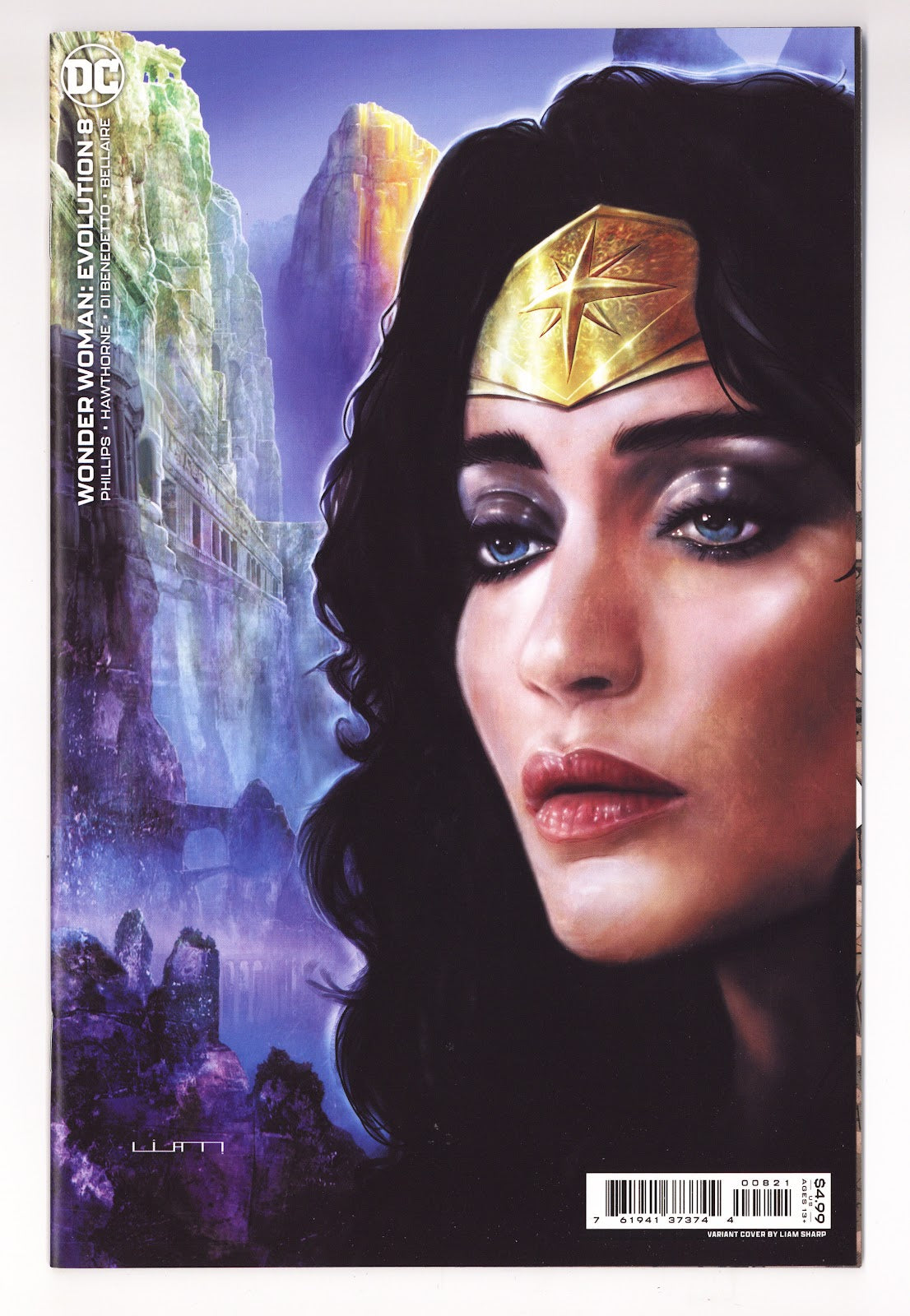 Wonder Woman: Evolution 8 High Grade (2022) Sharp Variant 