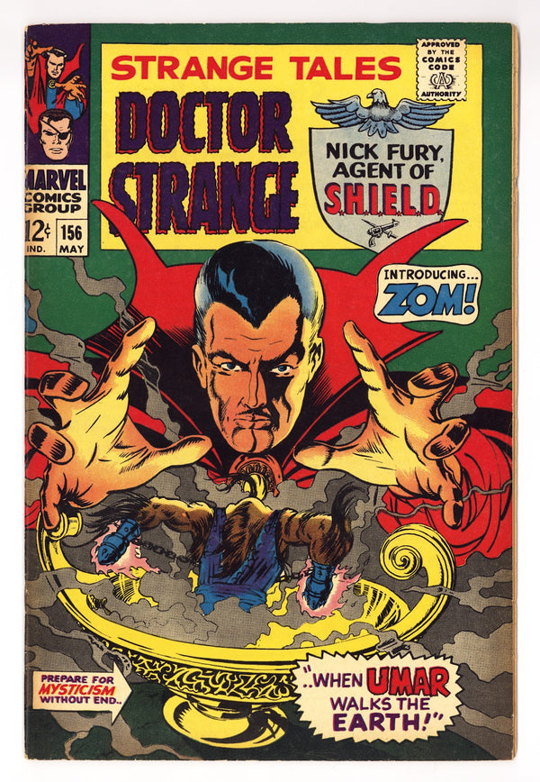Strange Tales Vol 1 156  VF+ (8.5)   (1967)