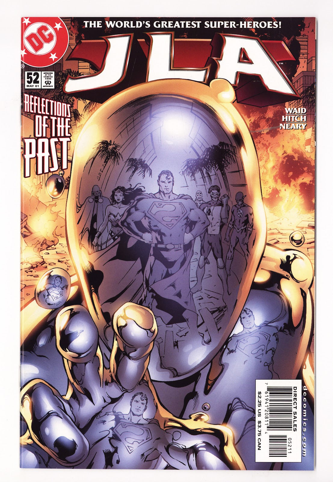 JLA 52 High Grade (2001) Direct Sales 