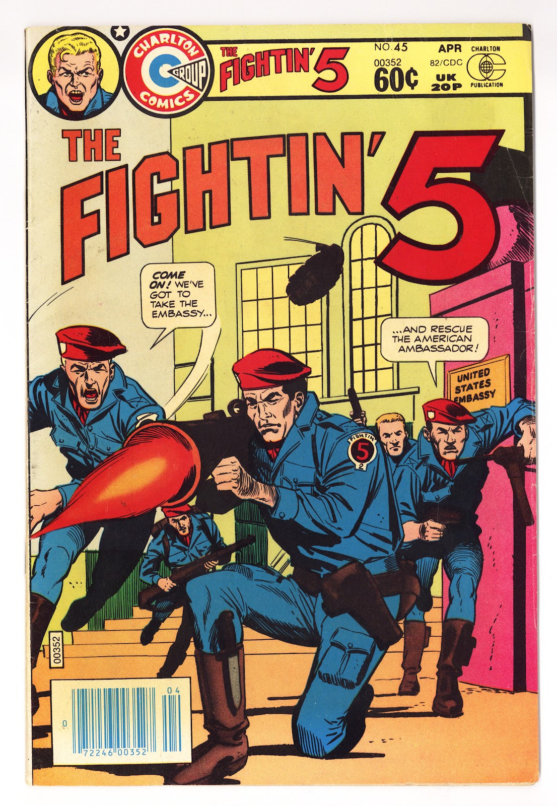 Fightin' Five   45  Mid Grade   (1982)