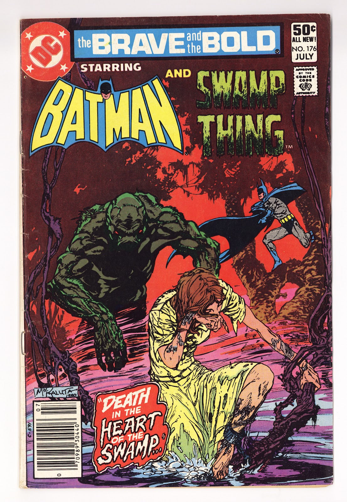 The Brave and the Bold Vol 1 176 Low Grade (1981) Newsstand 