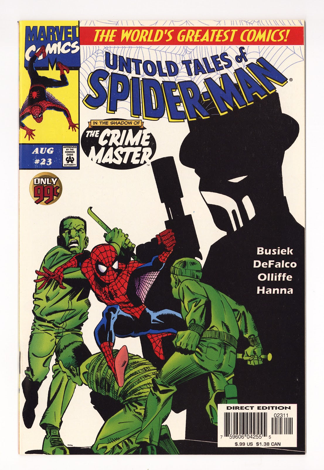 Untold Tales of Spider-Man 23 High Grade (1997) 