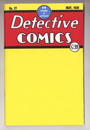 Detective Comics Vol 1 27 Blank Variant (2026)