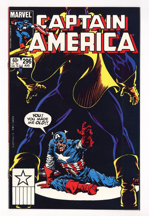 Captain America Vol 1 296 High Grade (1984)