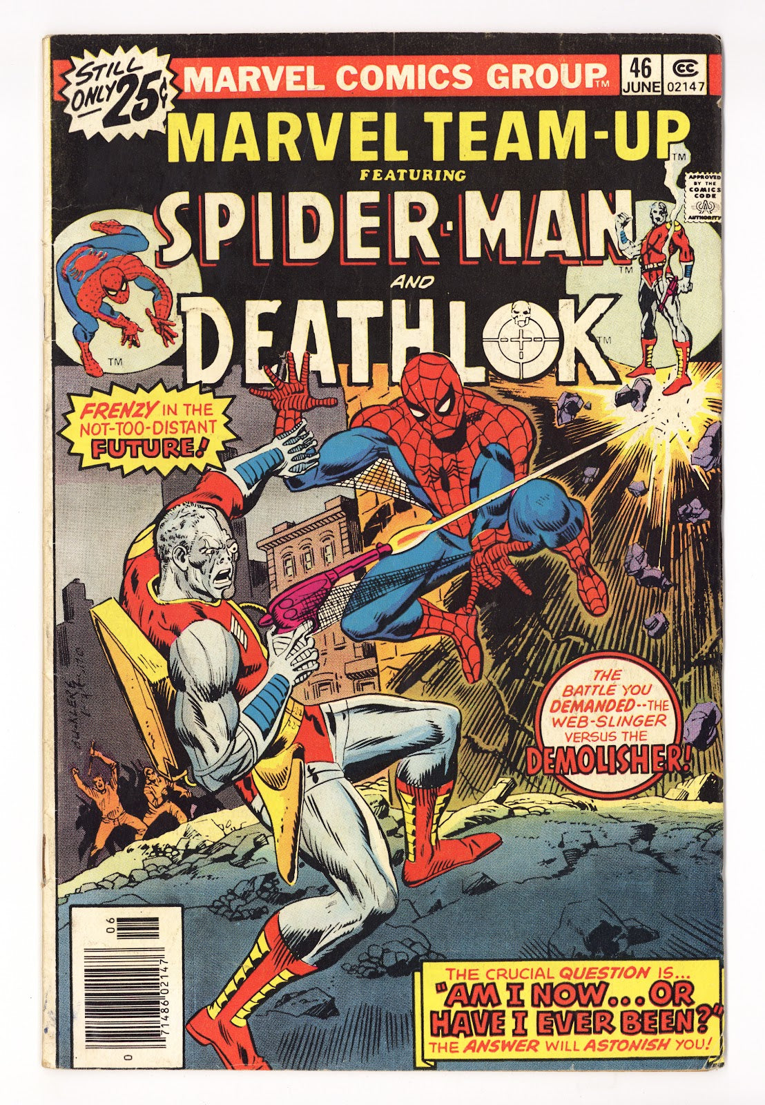Marvel Team-Up Vol 1 46  Low Grade   (1976)   25¢  