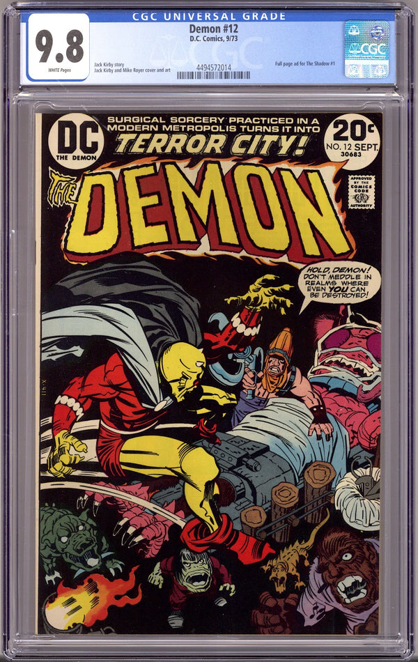 The Demon Vol 1 12 CGC 9.8 (NM/M)   (1973)