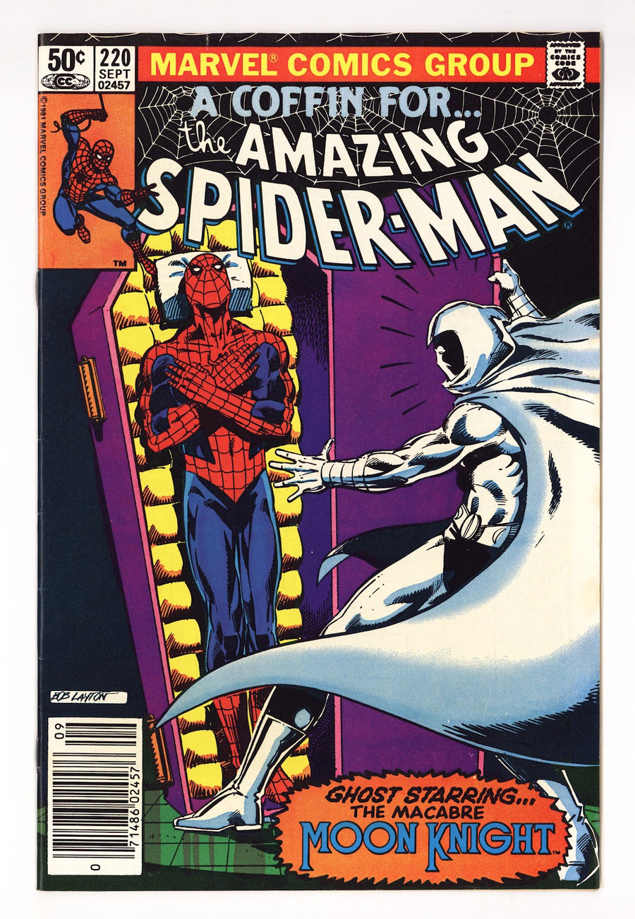The Amazing Spider-Man Vol 1 220  VF+ (8.5)   (1981)   Newsstand