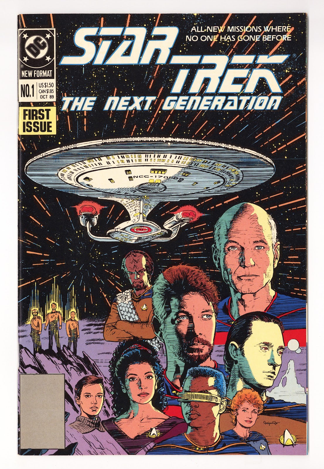Star Trek: The Next Generation Vol 2 1  Mid Grade   (1989)